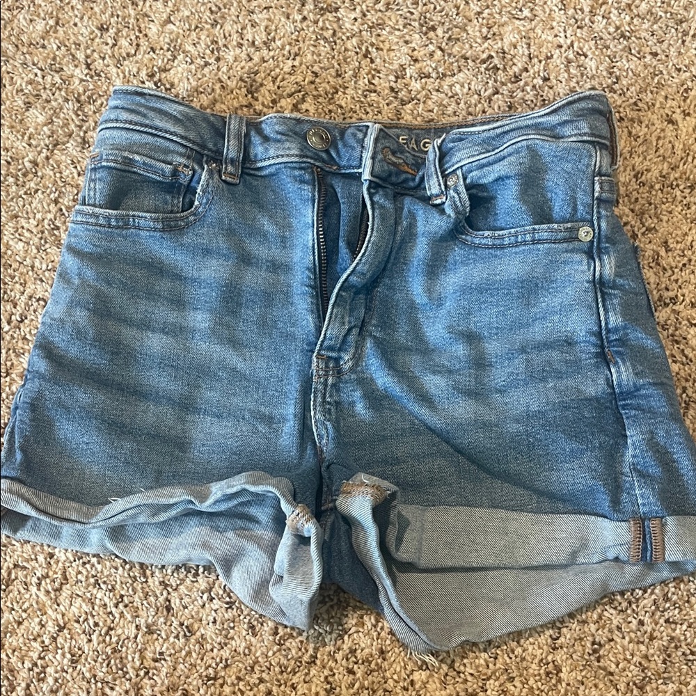 American Eagle Blue Denim Shorts